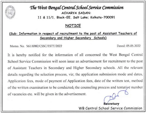SLST Notification