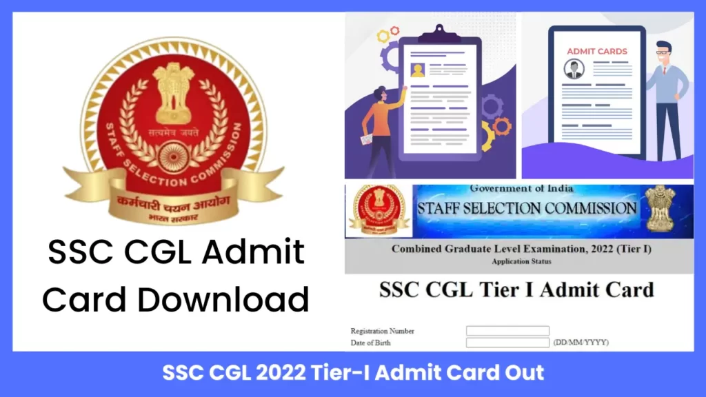 SSC CGL Admit Card Download