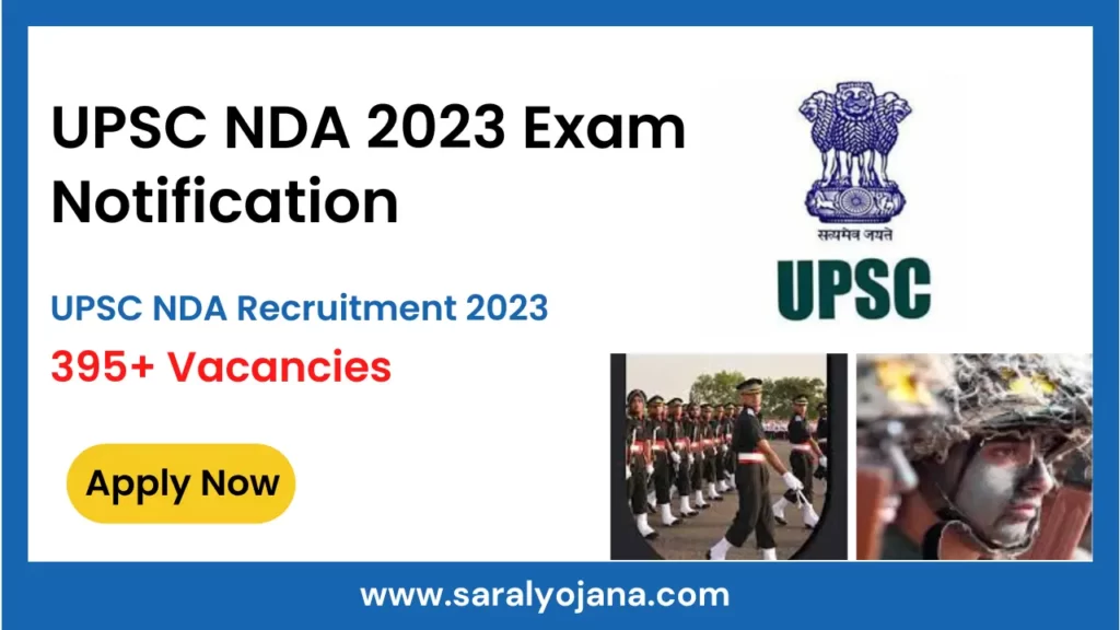 UPSC NDA 2023 Exam