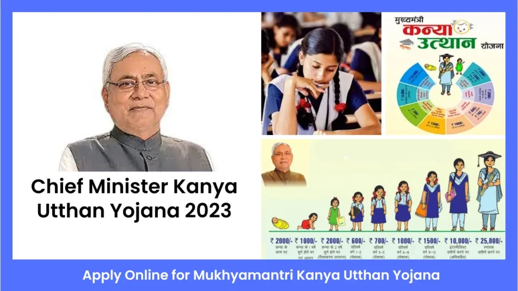 Chief Minister Kanya Utthan Yojana 2023