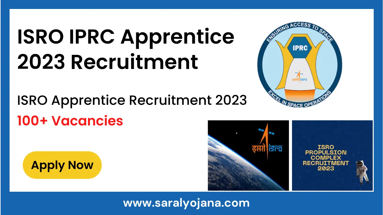 ISRO IPRC Apprentice 2023 Recruitment Notification [Apply Now]