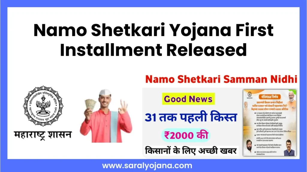 Namo Shetkari Yojana First Installment Released
