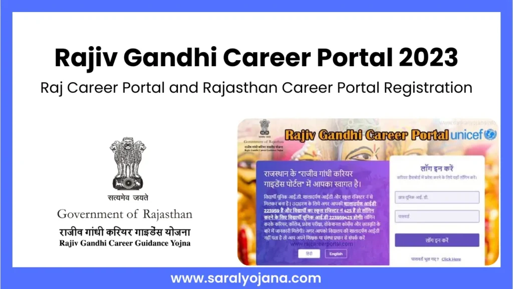 Rajiv Gandhi Career Portal 2023 Registration