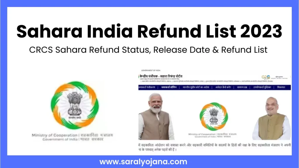 Sahara India Refund List 2023